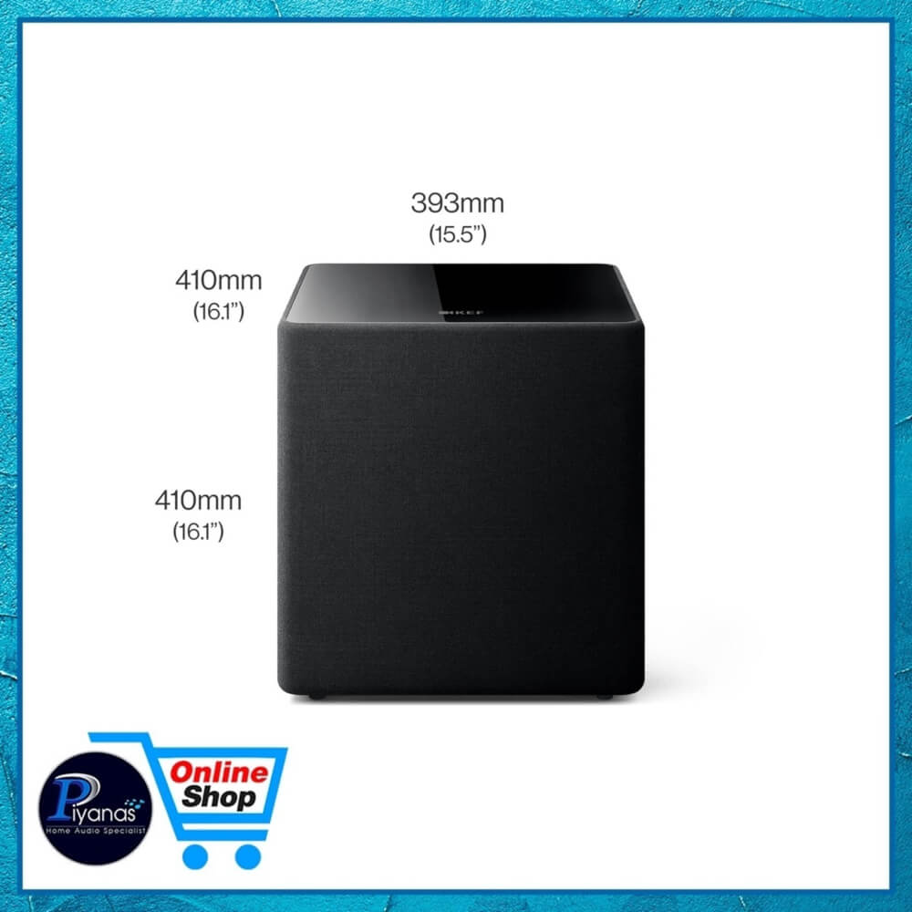 ซับวูฟเฟอร์ KEF : KUBE 12 MIE สีดำ_5